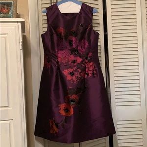 Floral Teri Jon dress
